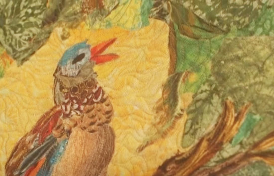 painting at the mci visitor center in rockland maine